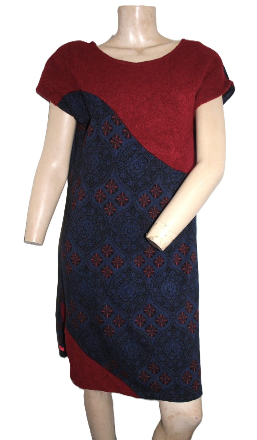 CRIMSON Vintage Dress Made In New Zealand