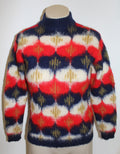 Vintage 80s/90s 100% Pure Wool patterned knit sweater