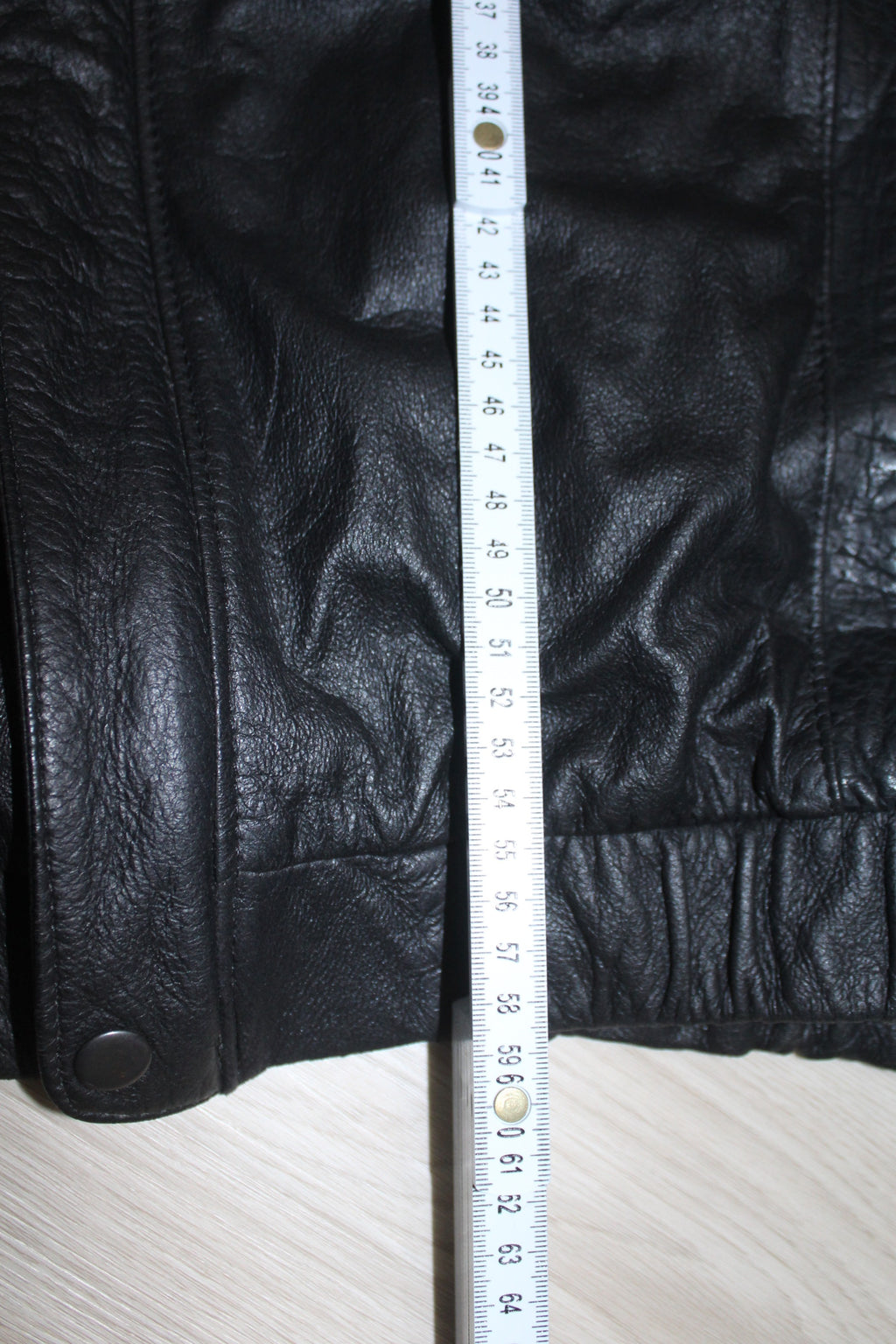 * Roger David * Vintage Leather Jacket / MADE IN NEW ZEALAND
