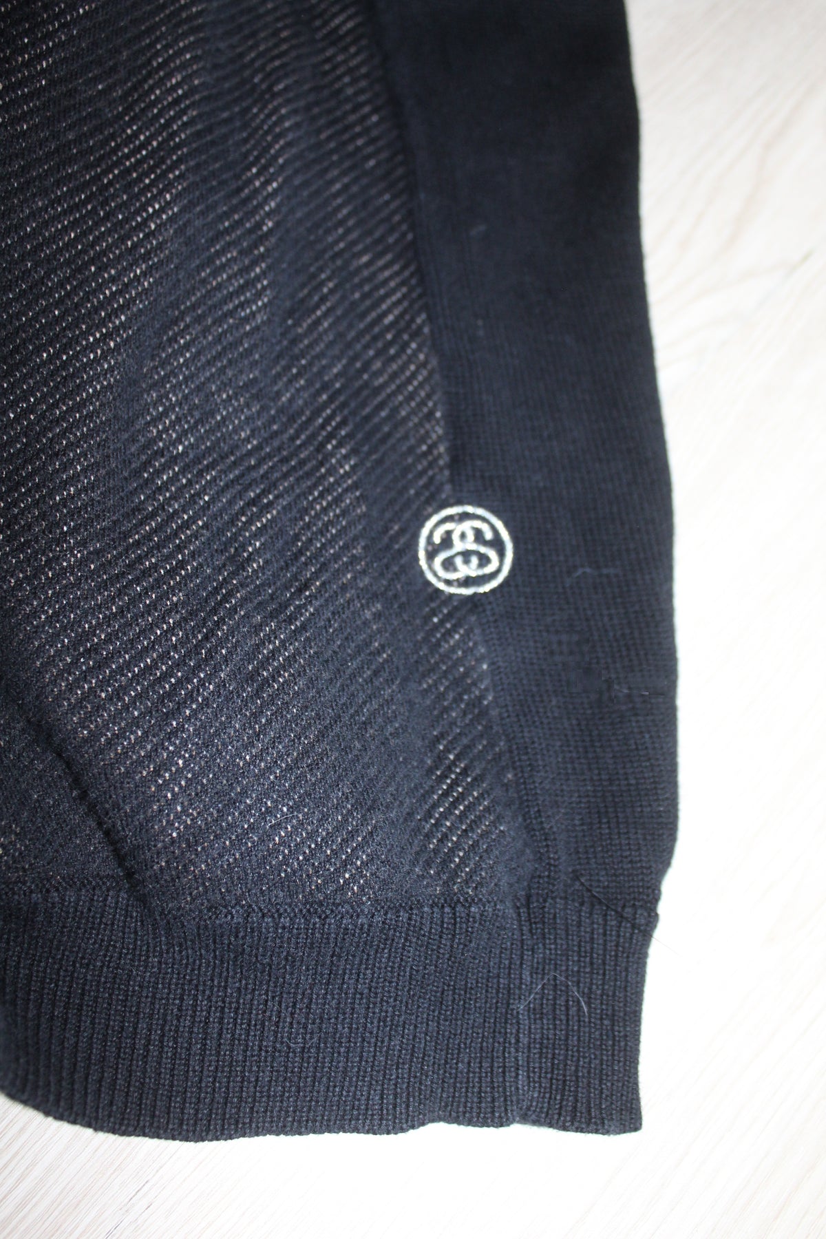 * Stüssy * Women's Black Tiger Graphic Knit Jumper SZ8
