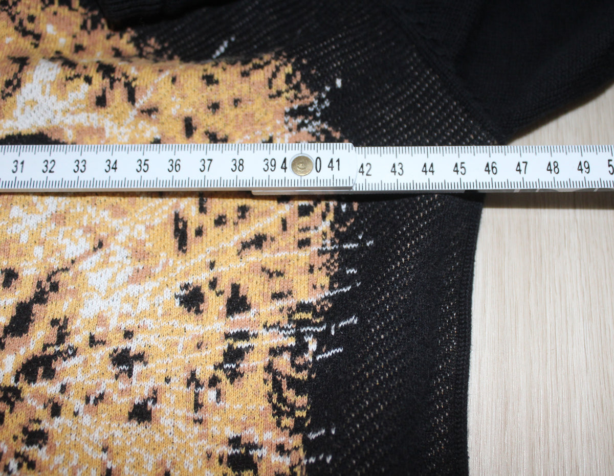 * Stüssy * Women's Black Tiger Graphic Knit Jumper SZ8