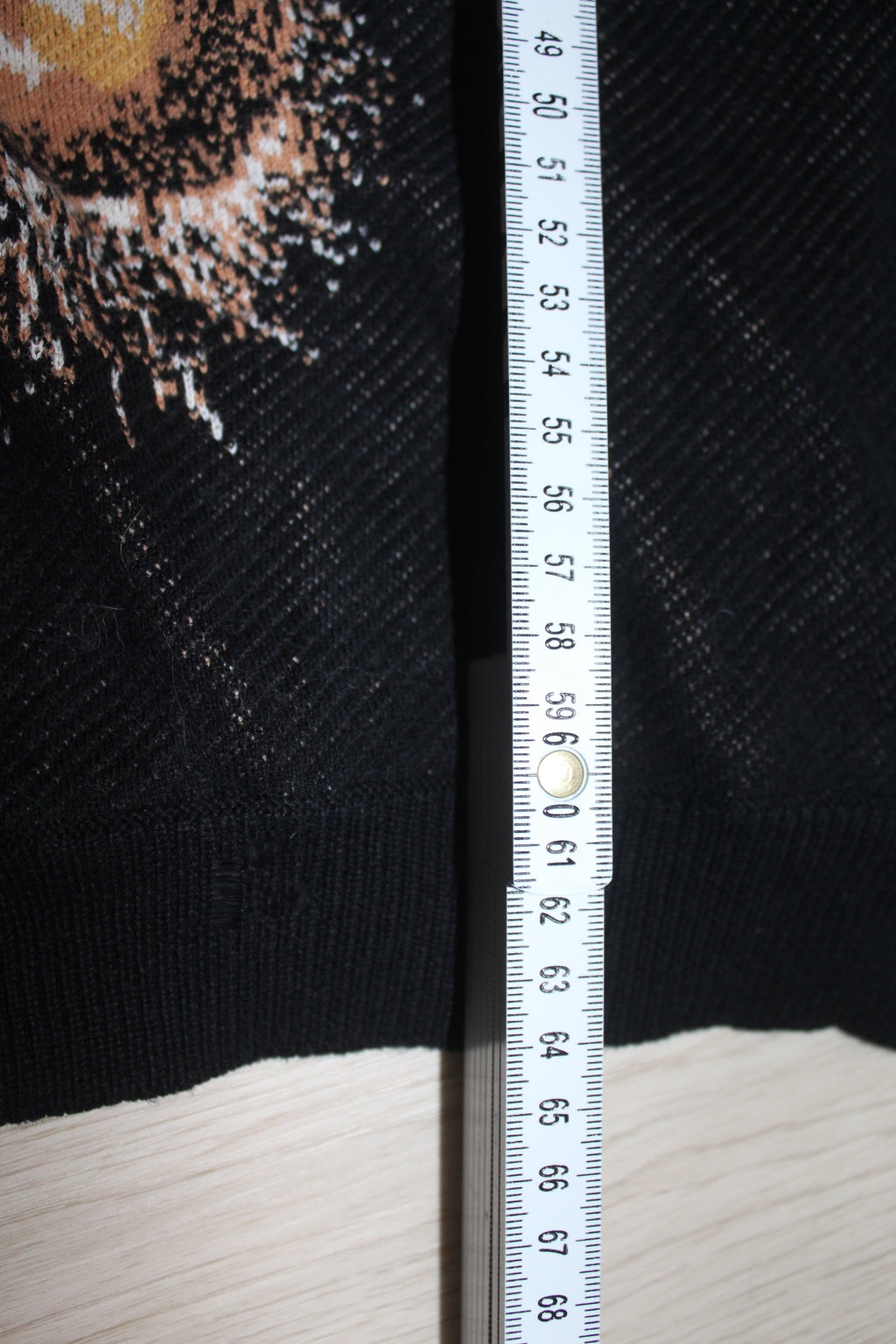 * Stüssy * Women's Black Tiger Graphic Knit Jumper SZ8