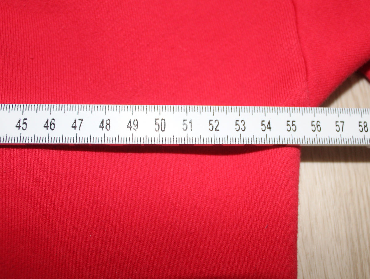 * STUSSY * Vintage Red Hoodie SZ10