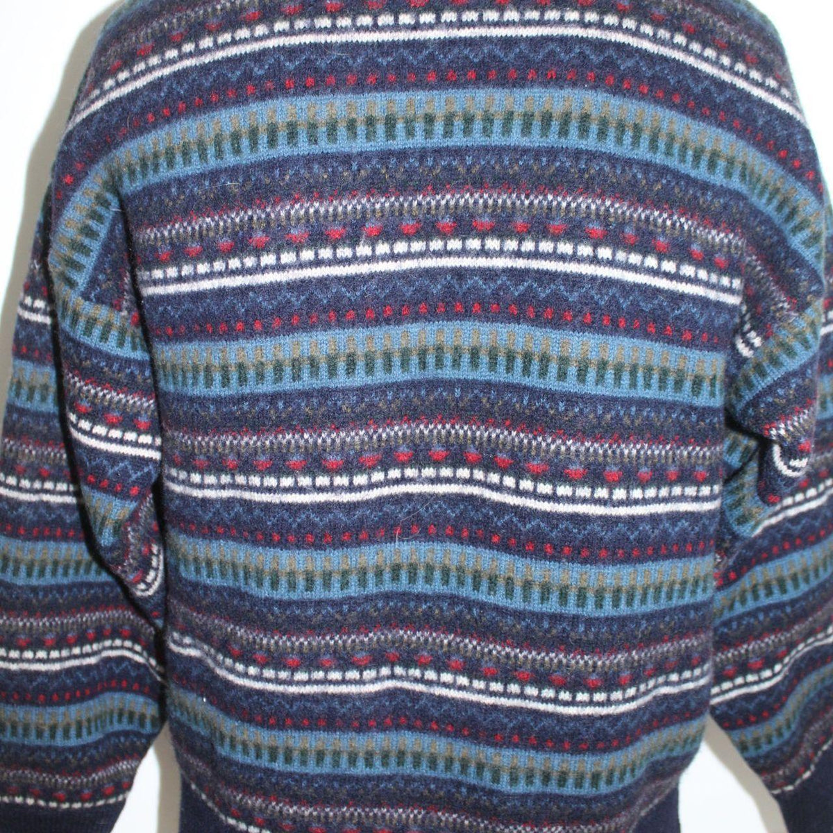Vintage Macintosh Country Golf Pattern Knit Sweater
