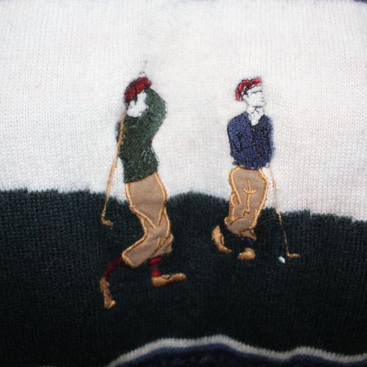 Vintage Macintosh Country Golf Pattern Knit Sweater